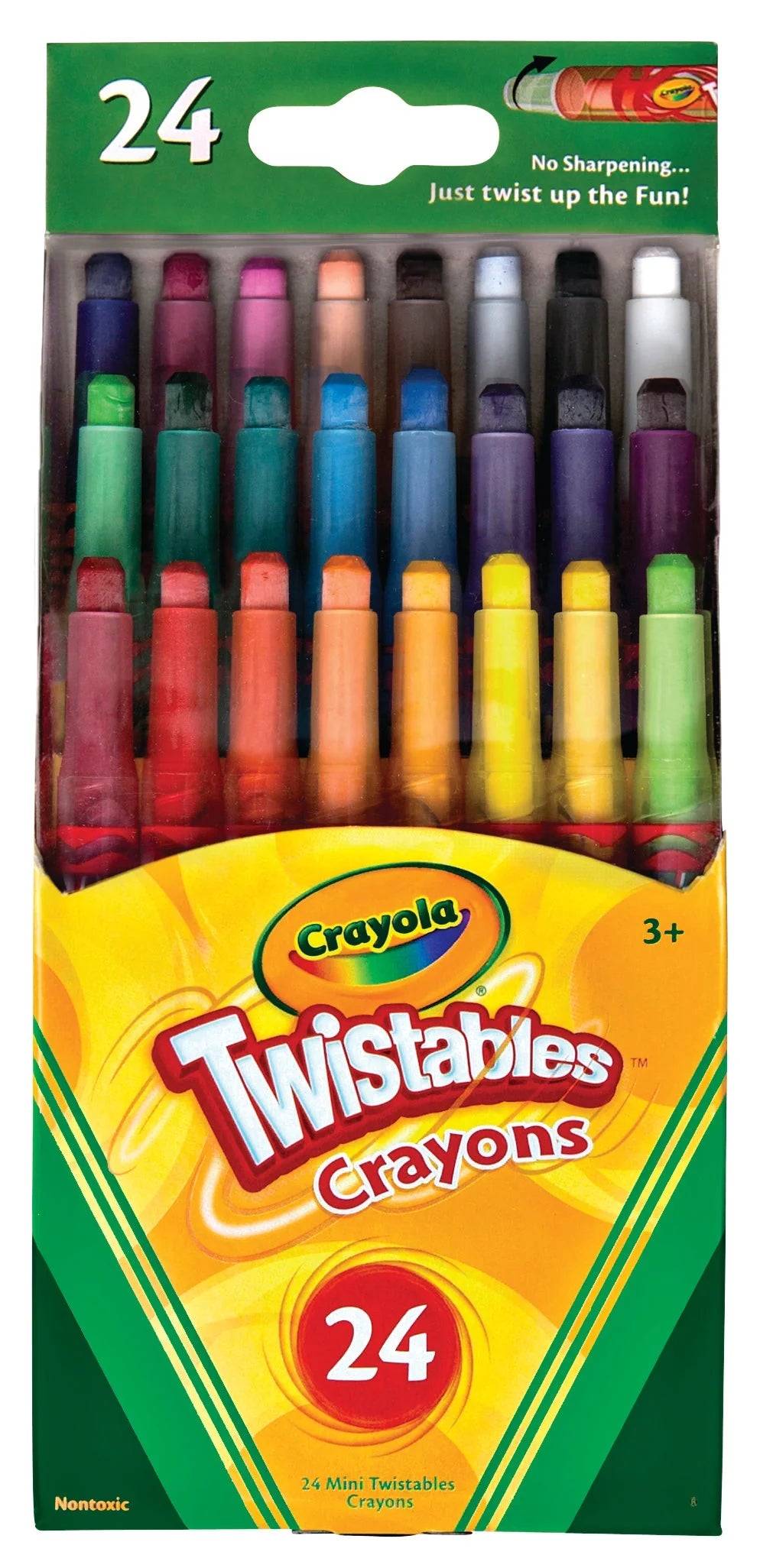 Crayola Mini Twistables Crayons - 24 ct