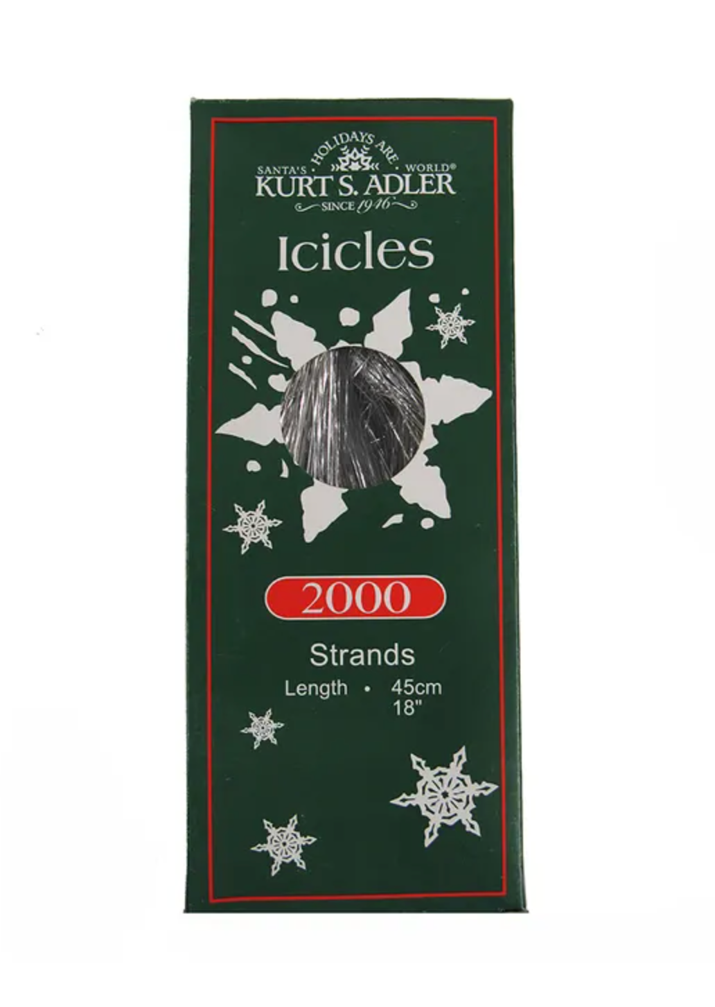 SILVER ICICLES