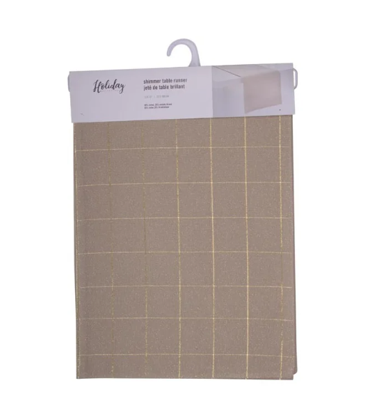 RUNNER DE MESA: SOFT CHECK