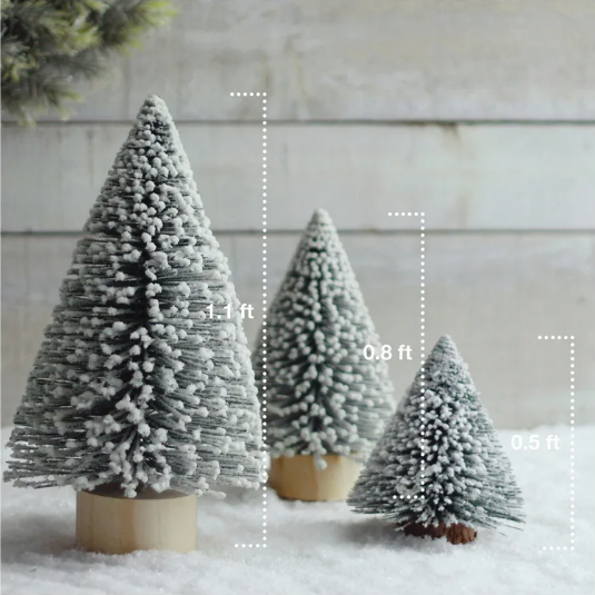 PINE FROSTED TREE: LARGE