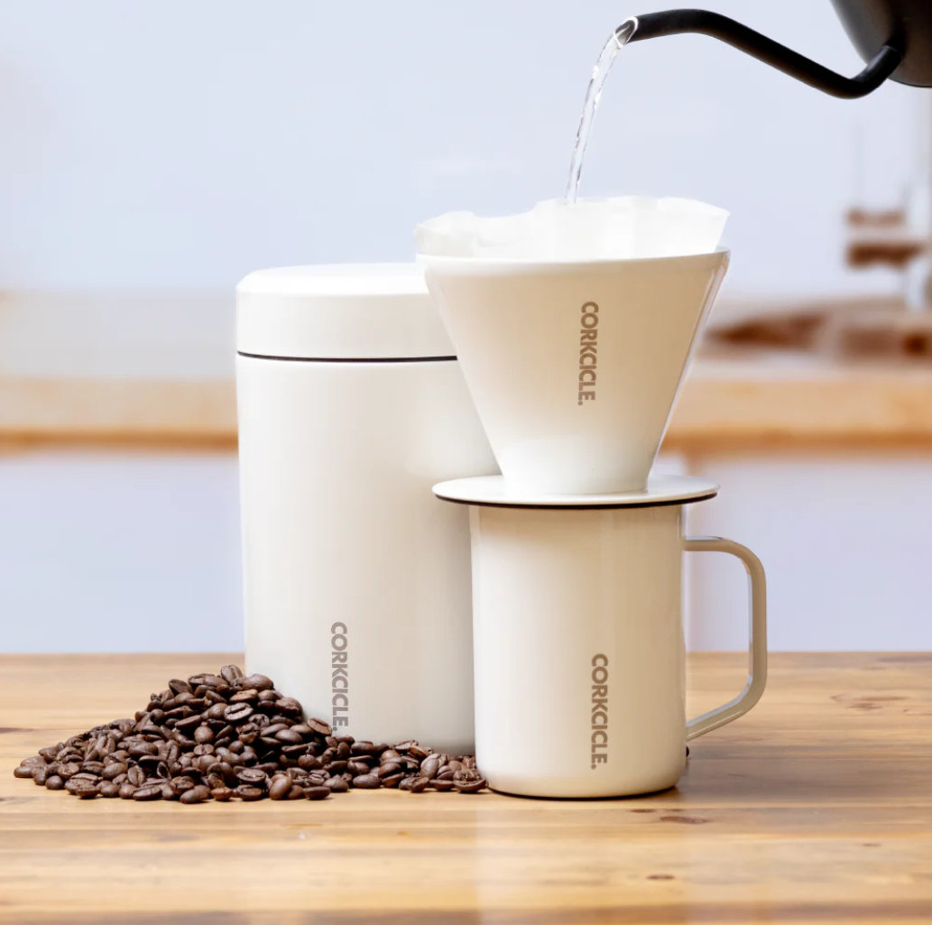 COFFEE POUR OVER KIT CERAMIC SLATE