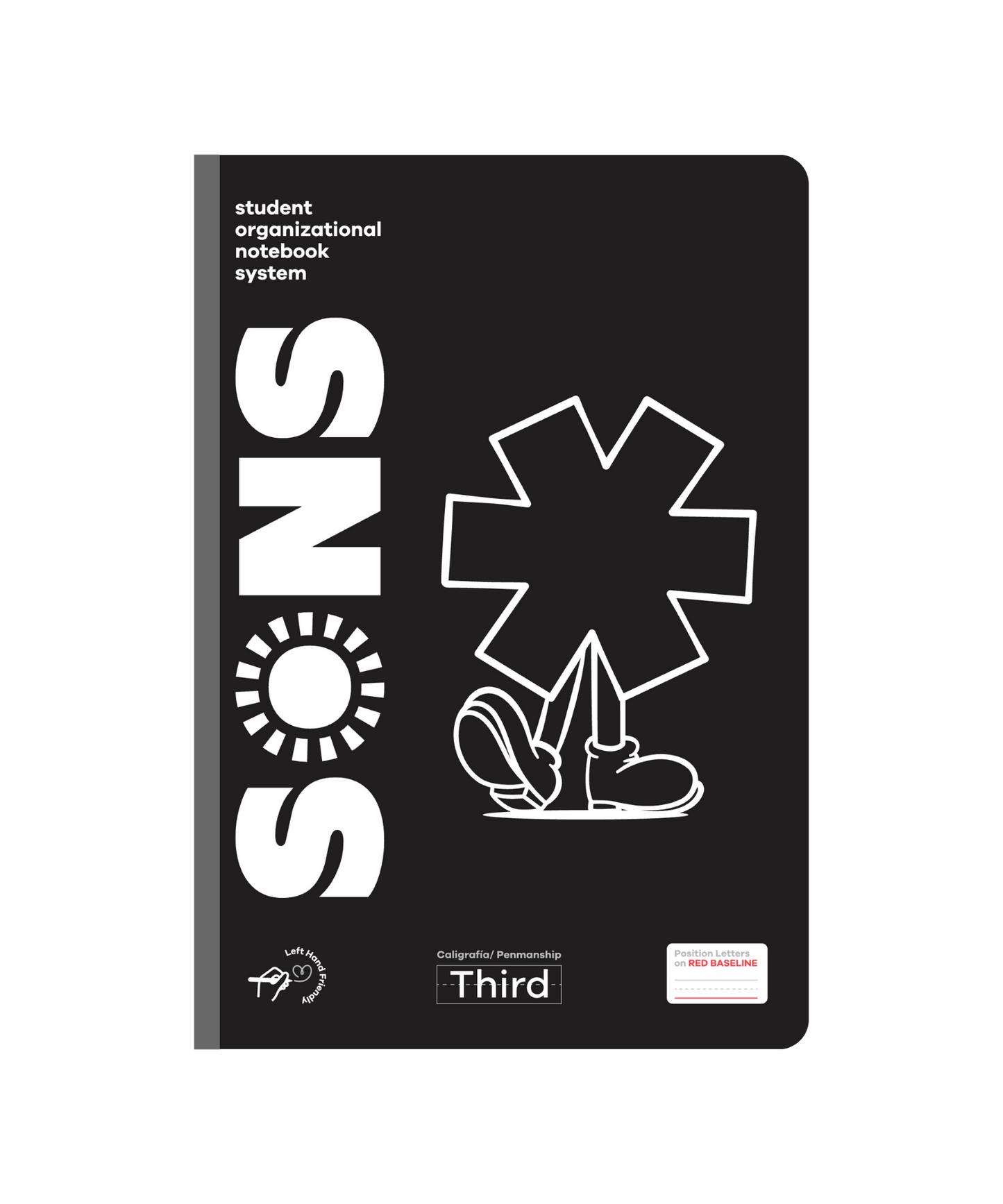 Libreta Sons 3er Grado - Negra