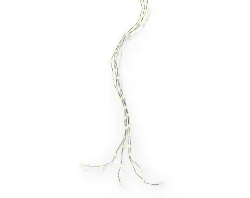 GARLAND FLSHNG 240LED 4 OF 9.8FT WARM WH CABLE VER