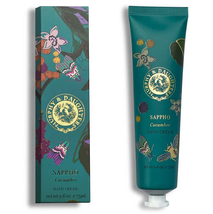 MURPHY & DAUGHTERS HAND CREAM SAPPHO-CUCUMBER 2.6 OZ