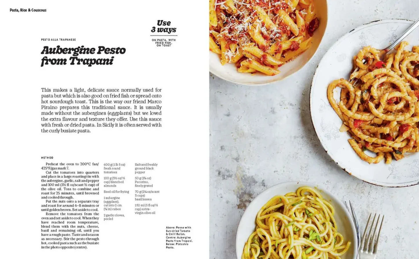 RECIPES FROM SICILY BY KATIE AND GIANCARLO CALDESI