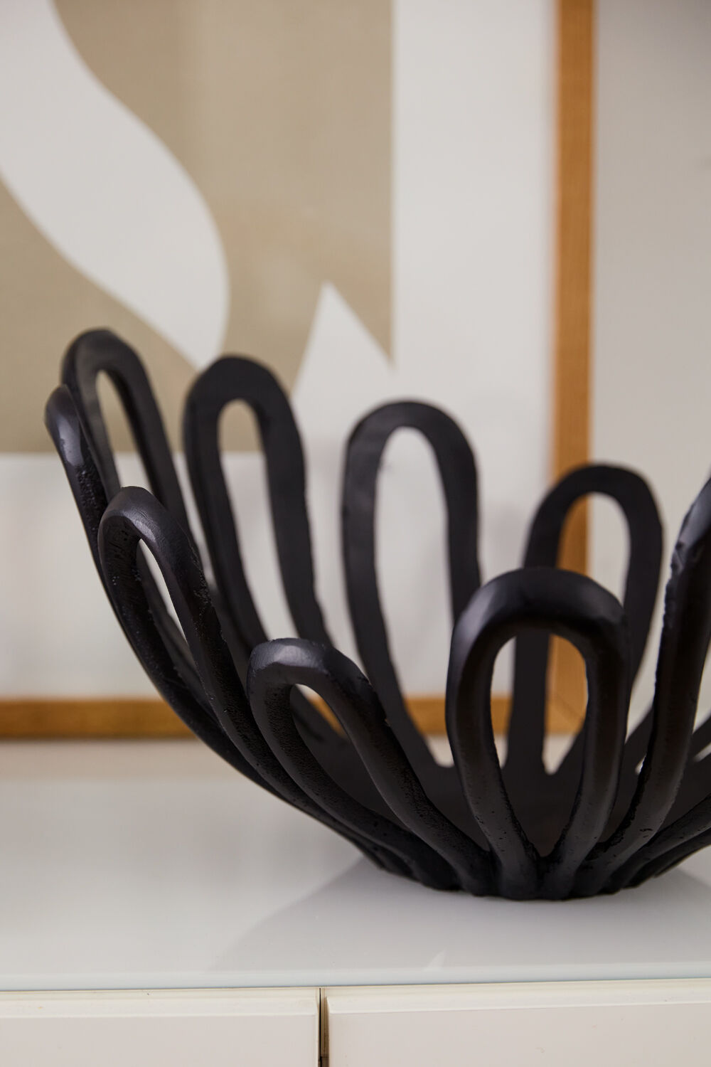 ALTAMONTE METAL BOWL- BLACK