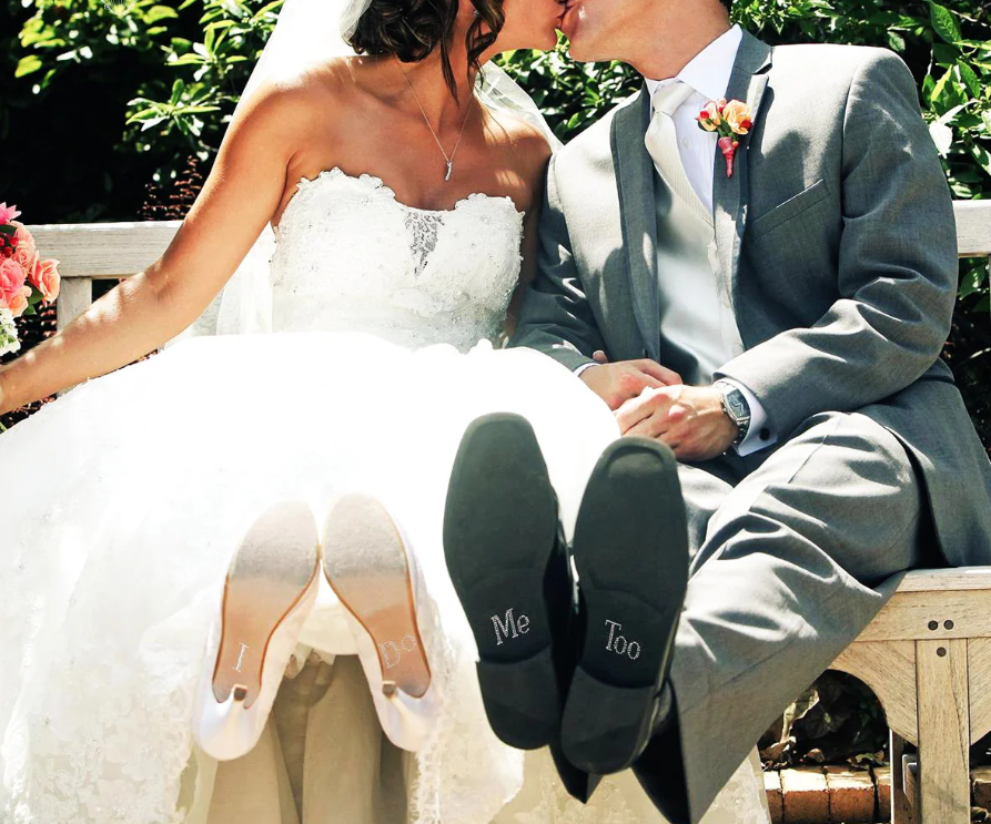 THEY SAID YES! - RHINESTONE SHOE STICKERS