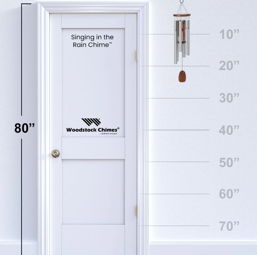 Woodstock Singing in the Rain Chime 25''