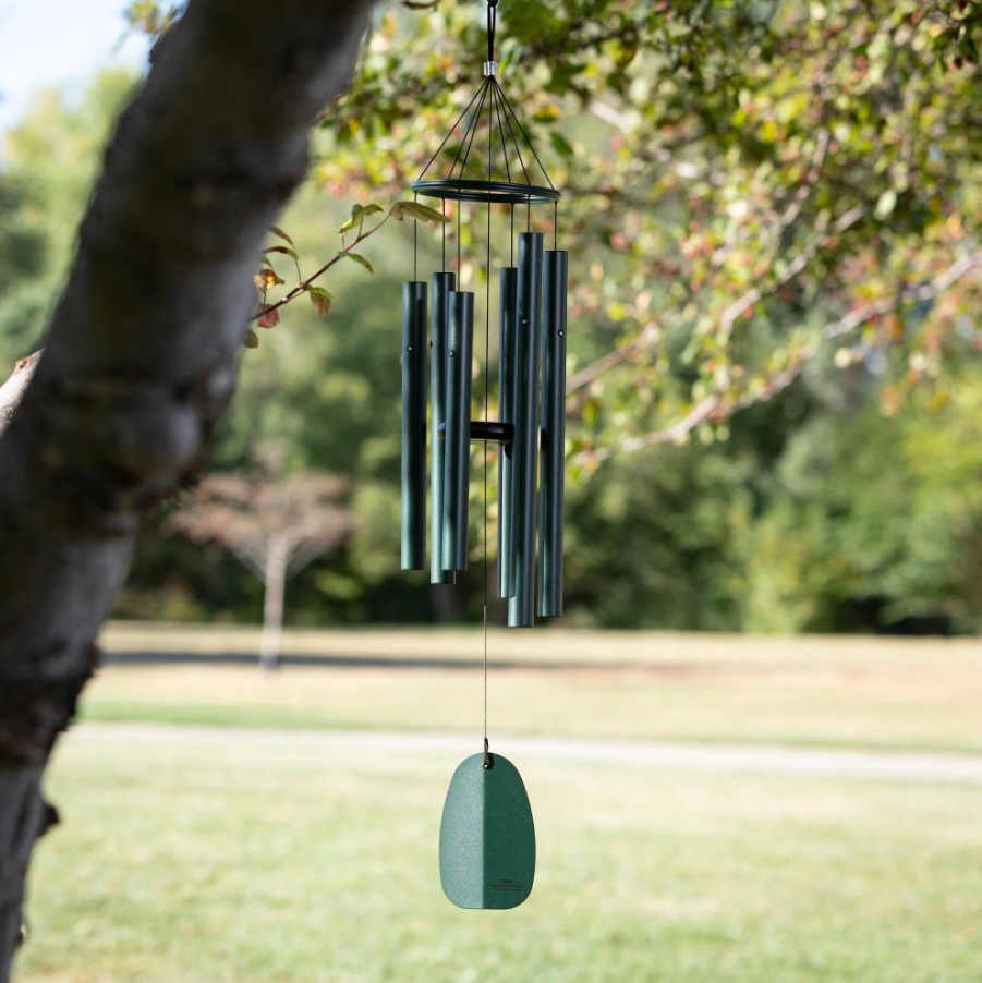 Bells of Paradise - Monochrome Green 32"