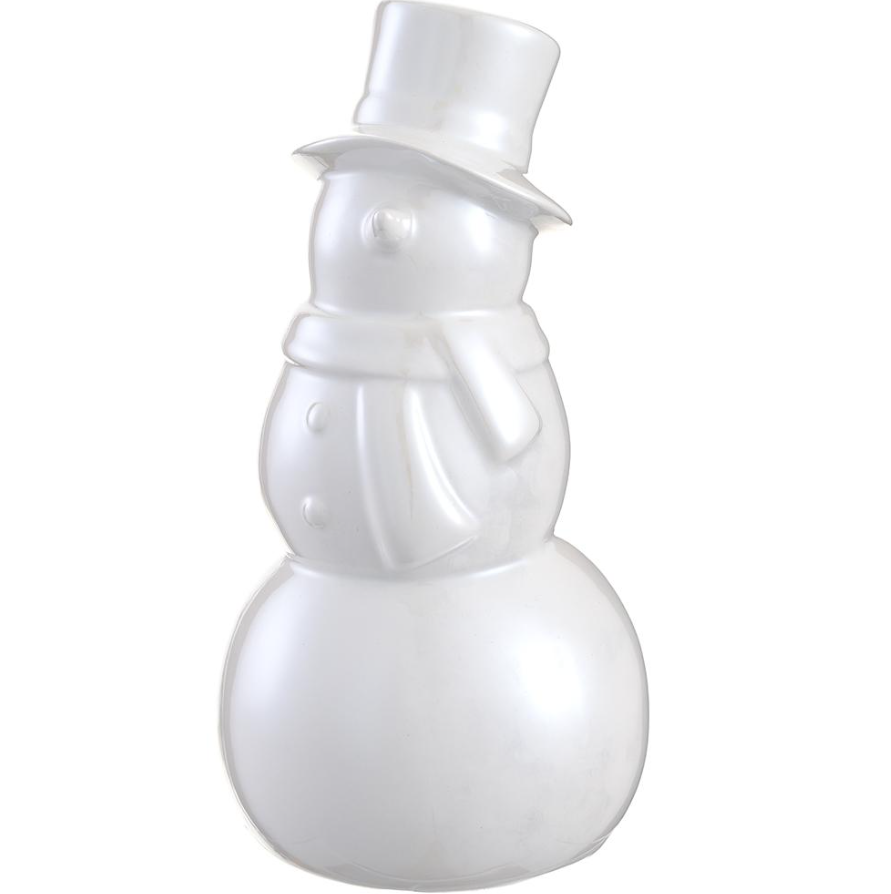 7.8'' SNOWMAN WHITE CON SOMBRERO