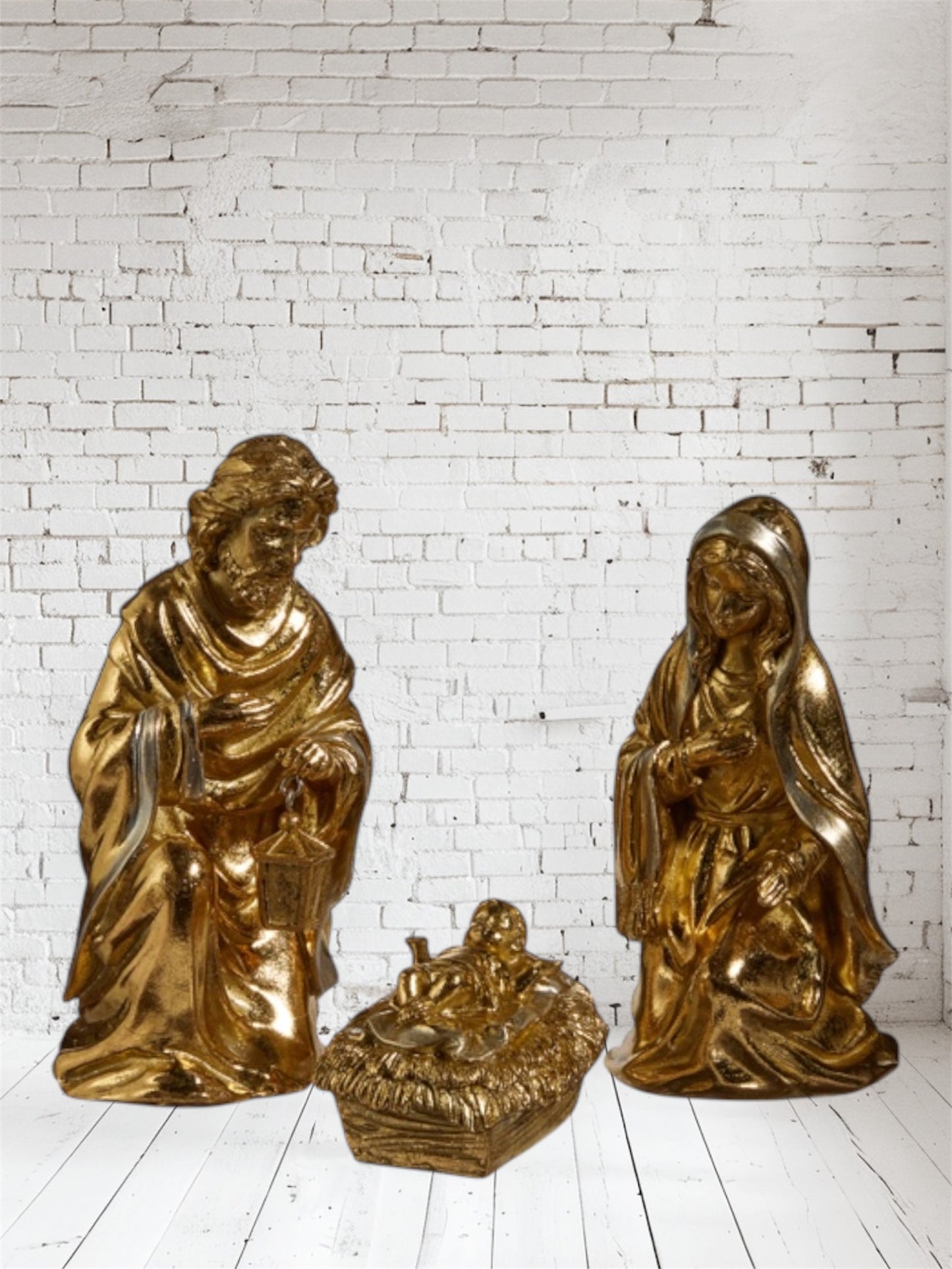 8" GLIDED HOLY FAMILY