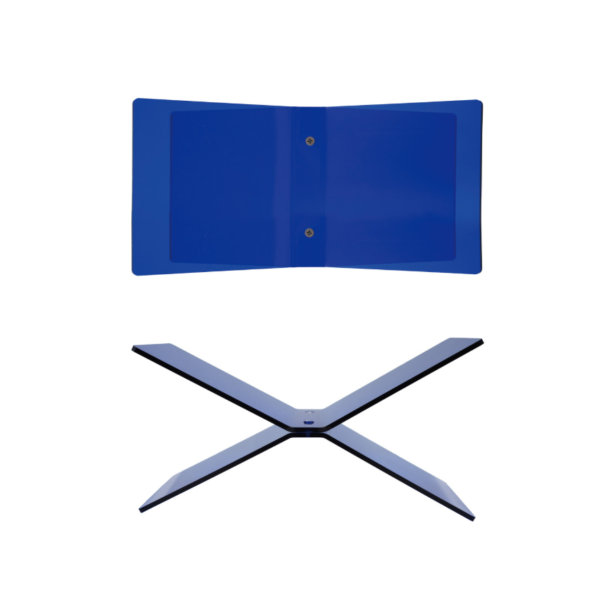 Acrylic Book Holder, Blue