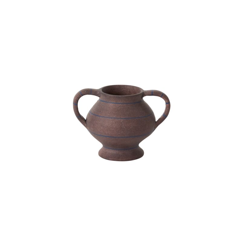 RHYSA VASE PURPLE 7.5"