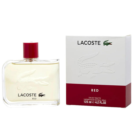 RED LACOSTE 4.2 OZ. EDT