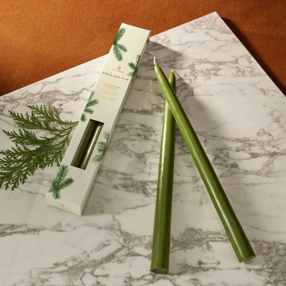 Frasier Fir 12" Taper Candle Set