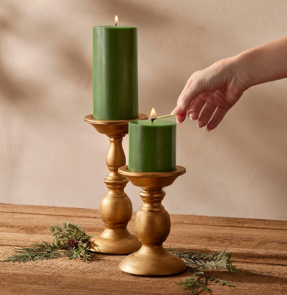 Frasier Fir Pillar Candle Large