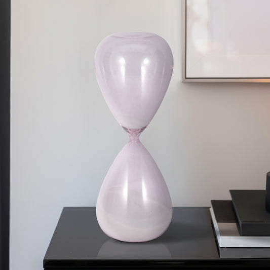 14" HAYLEY LARGE PINK HOURGLASS