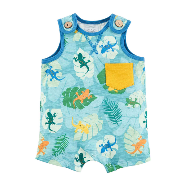 LIZARD PRINT ROMPER
