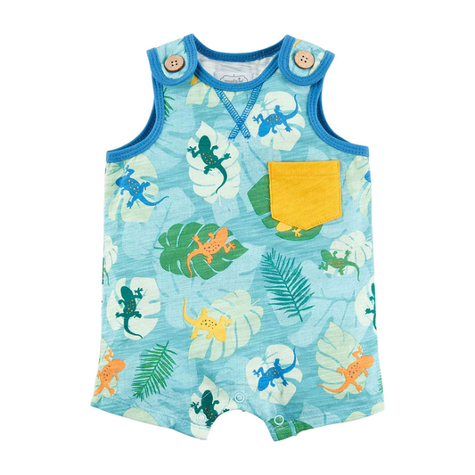 LIZARD PRINT ROMPER