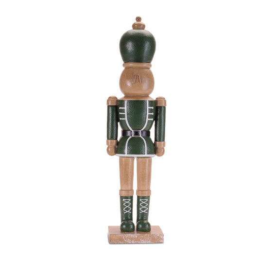 GREEN NUTCRACKER 16"H