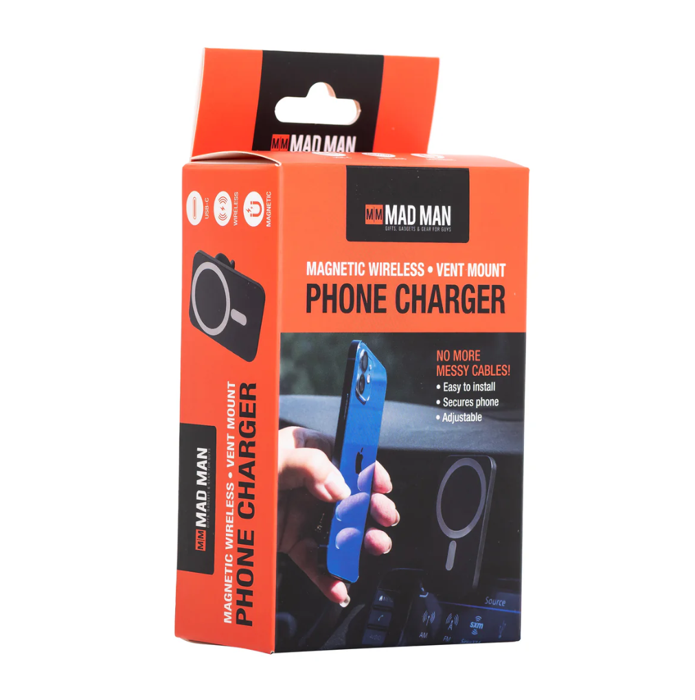 MAGNETIC WIRELESS VENT MOUNT PHONE