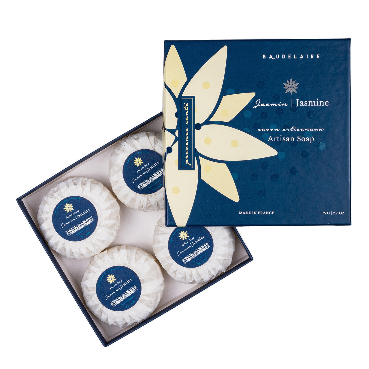 PROVENCE SANTÉ GIFT BOX 4 BAR 2.7 OZ-JASMINE