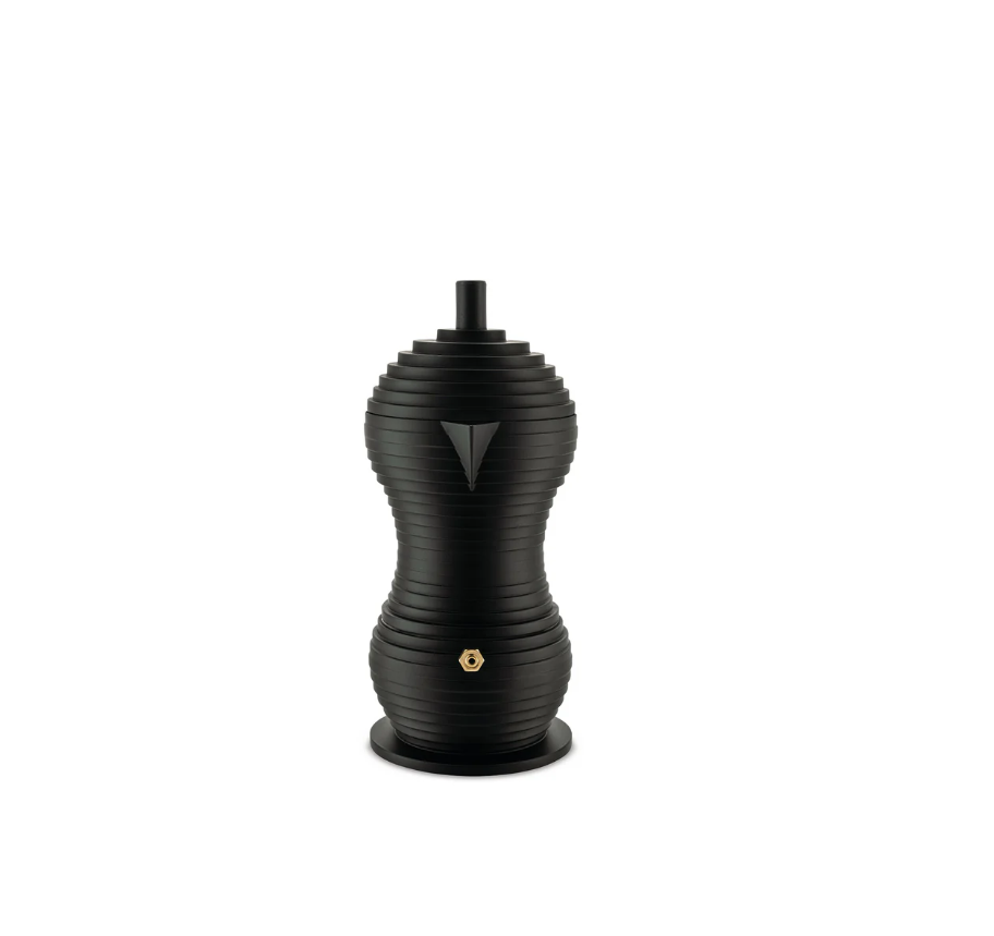 Alessi Pulcina Coffee Maker 3 cups - Black