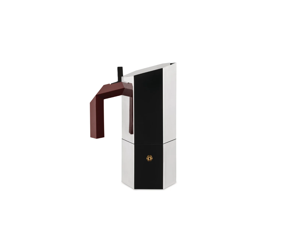 Alessi Menhir Expresso Coffee Maker by Michael Anastassiades- 6 cups