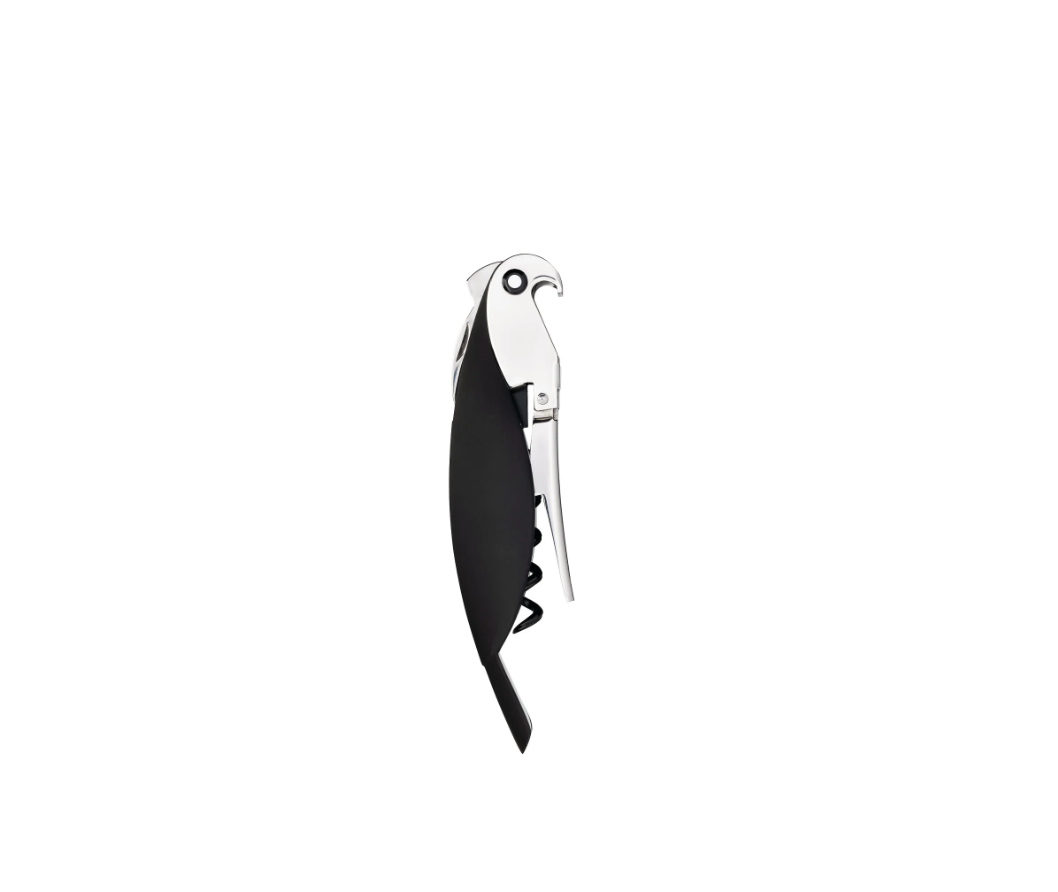 Alessi Parrot Corkscrew- Black