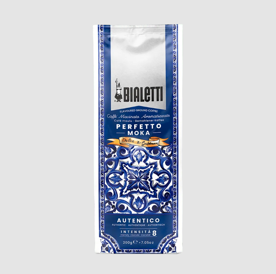 BIALETTI x DOLCE & GABBANA GROUND COFFEE PERFETTO MOKA 7oz