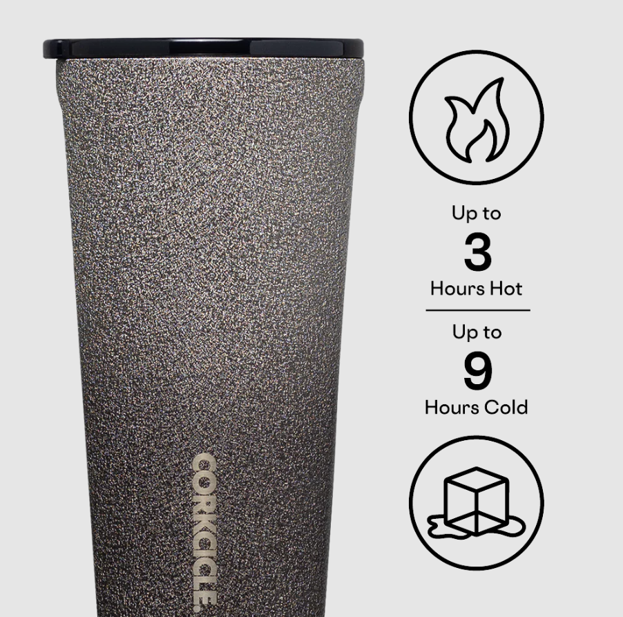 CORKCICLE TUMBLER 16 OZ STEEL SHADOW