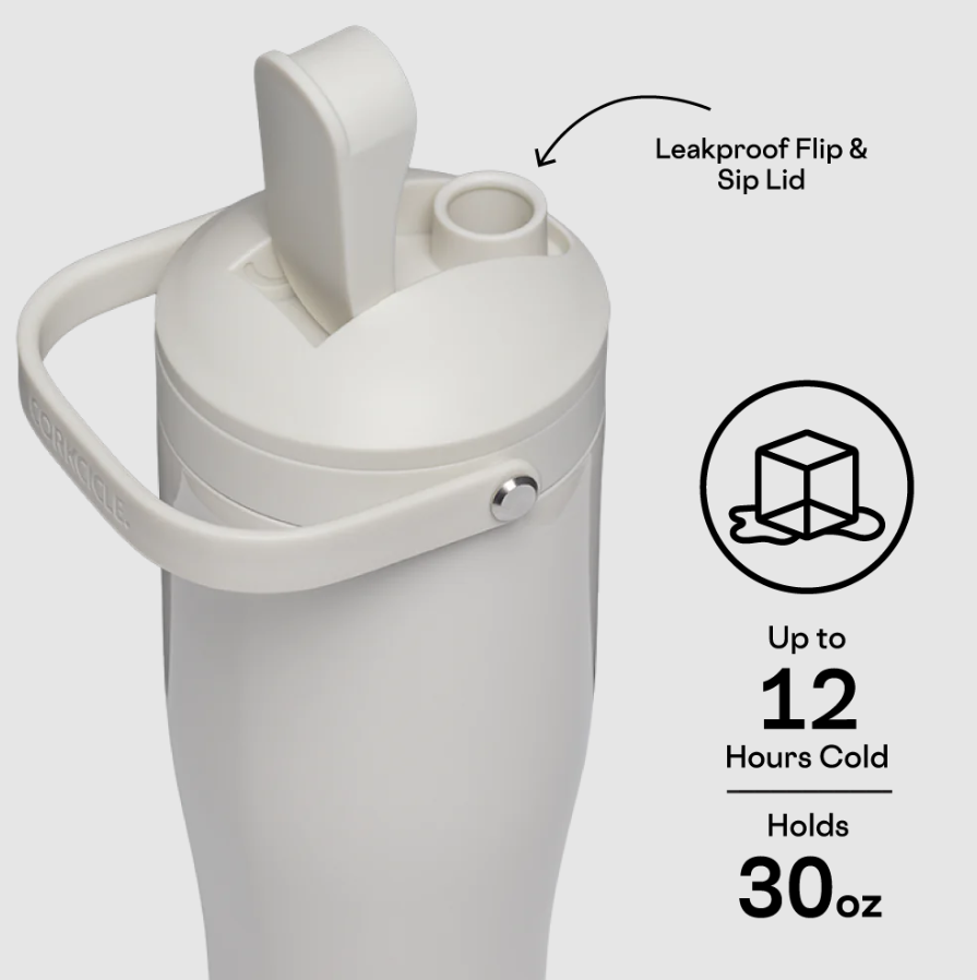 CORKCICLE PROTEIN SHAKER OATMILK 30OZ