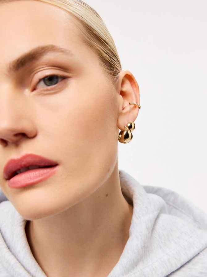 ANA LUISA HOOP EARRINGS- ABBY