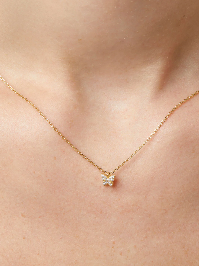 ANA LUISA BUTTERFLY NECKLACE-SOURYAZ