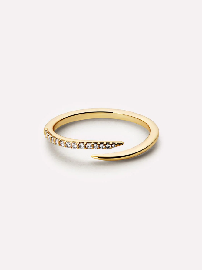 ANA LUISA CLAW RING- OREN SIZE 8