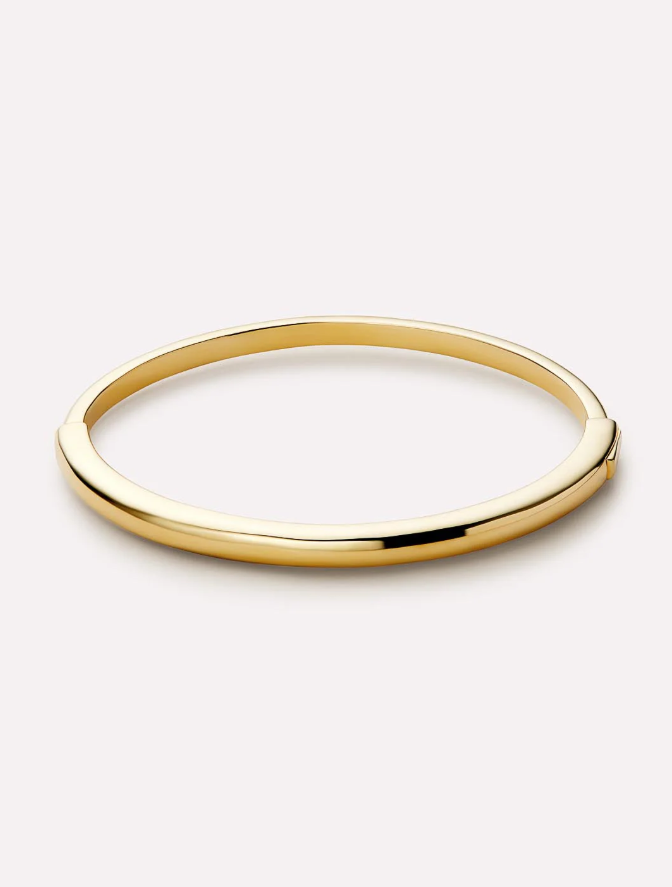 ANA LUISA GOLD BANGLE BRACELET-BRYNLEY S/M