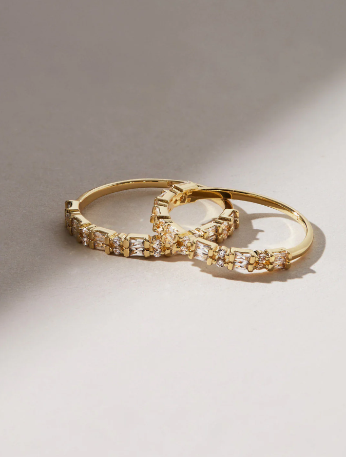 ANA LUISA STACKABLE RING - DARCY SIZE 8