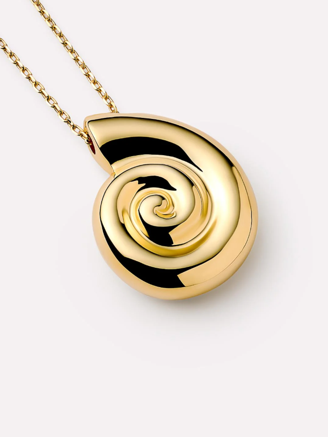 ANA LUISA SHELL NECKLACE-ARIEL PENDANT