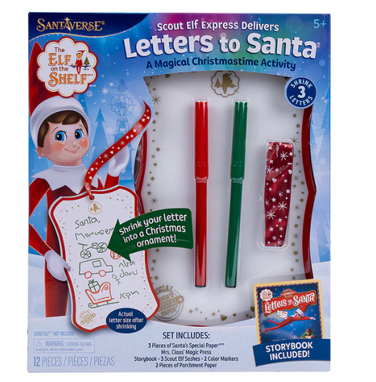 SCOUT ELF EXPRESS DELIVERS LETTERS