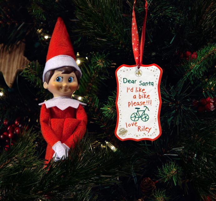 SCOUT ELF EXPRESS DELIVERS LETTERS