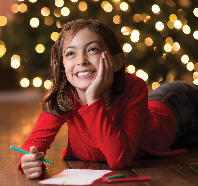 SCOUT ELF EXPRESS DELIVERS LETTERS