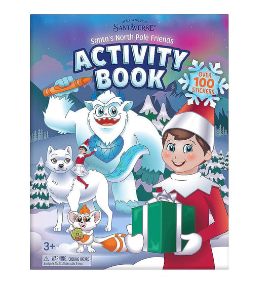 Santaverse Santas North Pole Friends Activity Bo