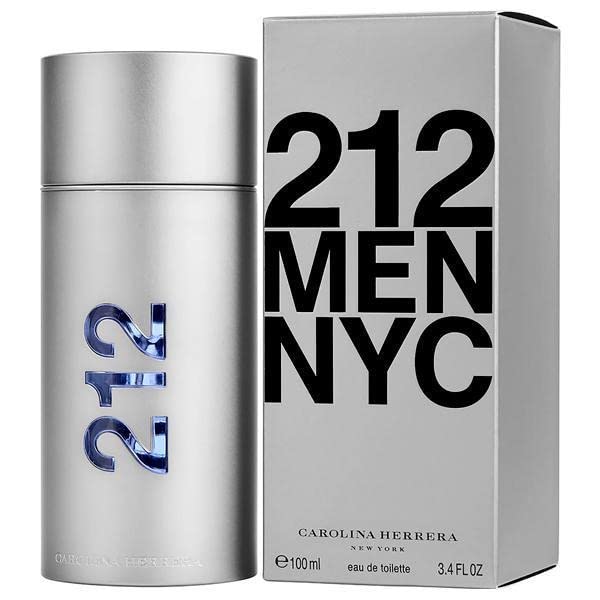 212 MEN NYC CAROLINA HERRERA 3.4 OZ. EDT