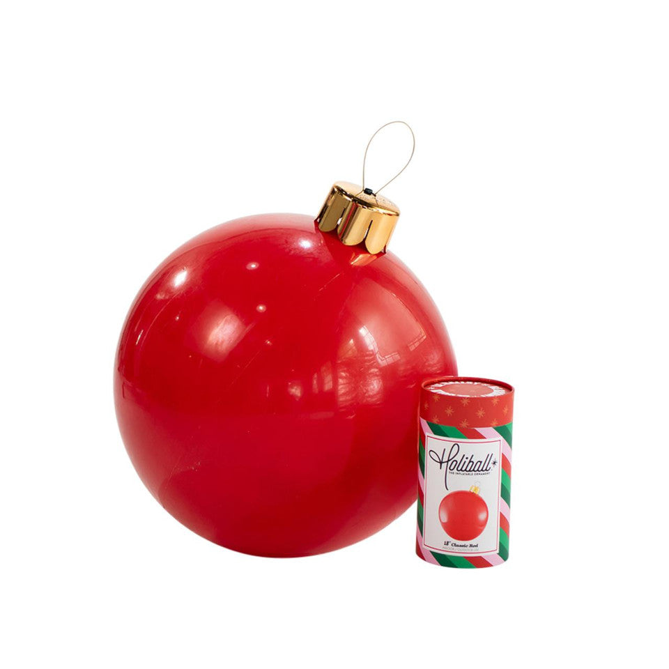 MEDIUM 18" CLASSIC RED CLASSIC INFLATABLE ORN"