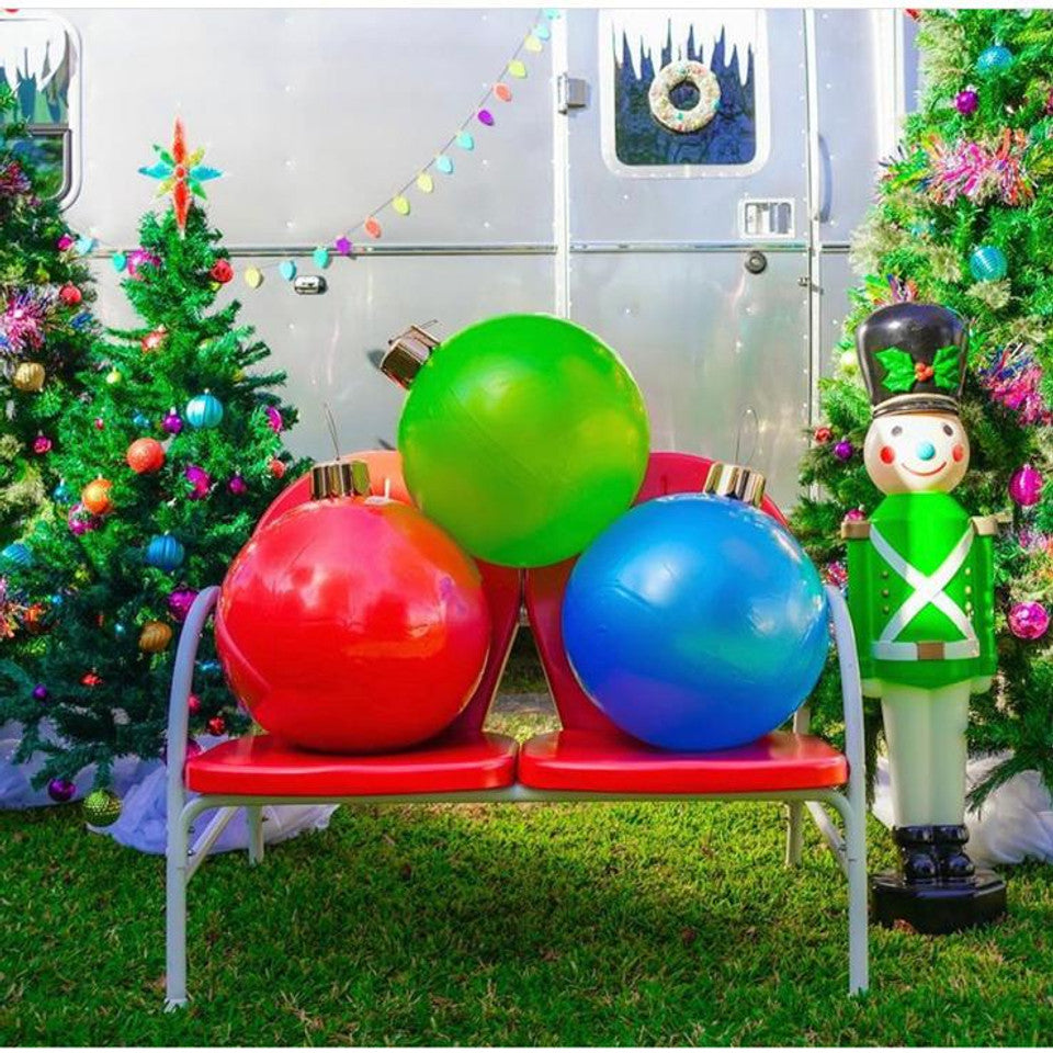 MEDIUM 18" CLASSIC GREEN CLASSIC INFLATABLE ORN"