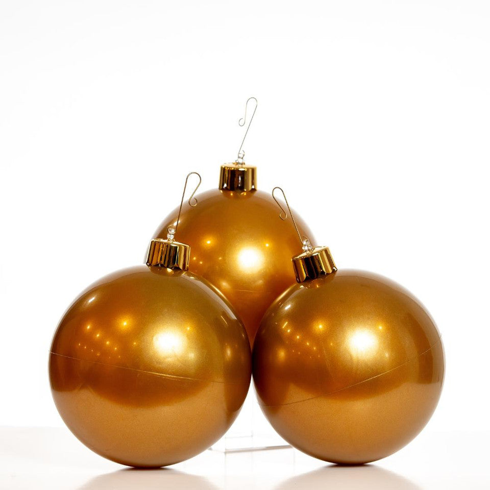 Mini Holiball® Vintage Gold Trio