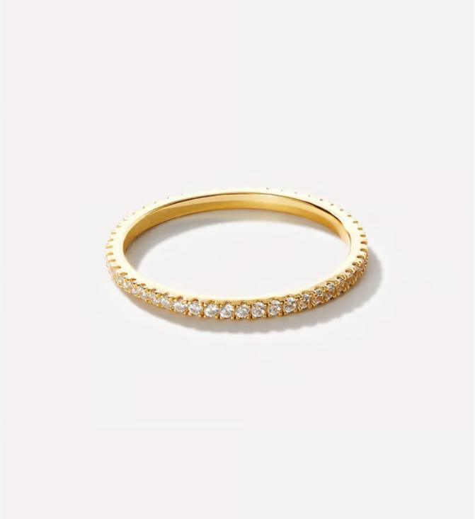 ANA LUISA ETERNITY RING- CELINE SIZE 7