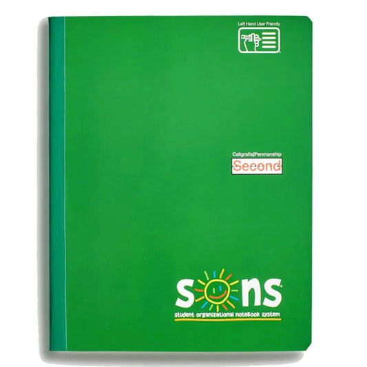 Libreta Sons 2do Grado - Verde