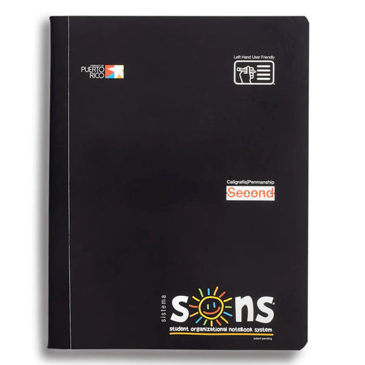 Libreta Sons 2do Grado - Negra