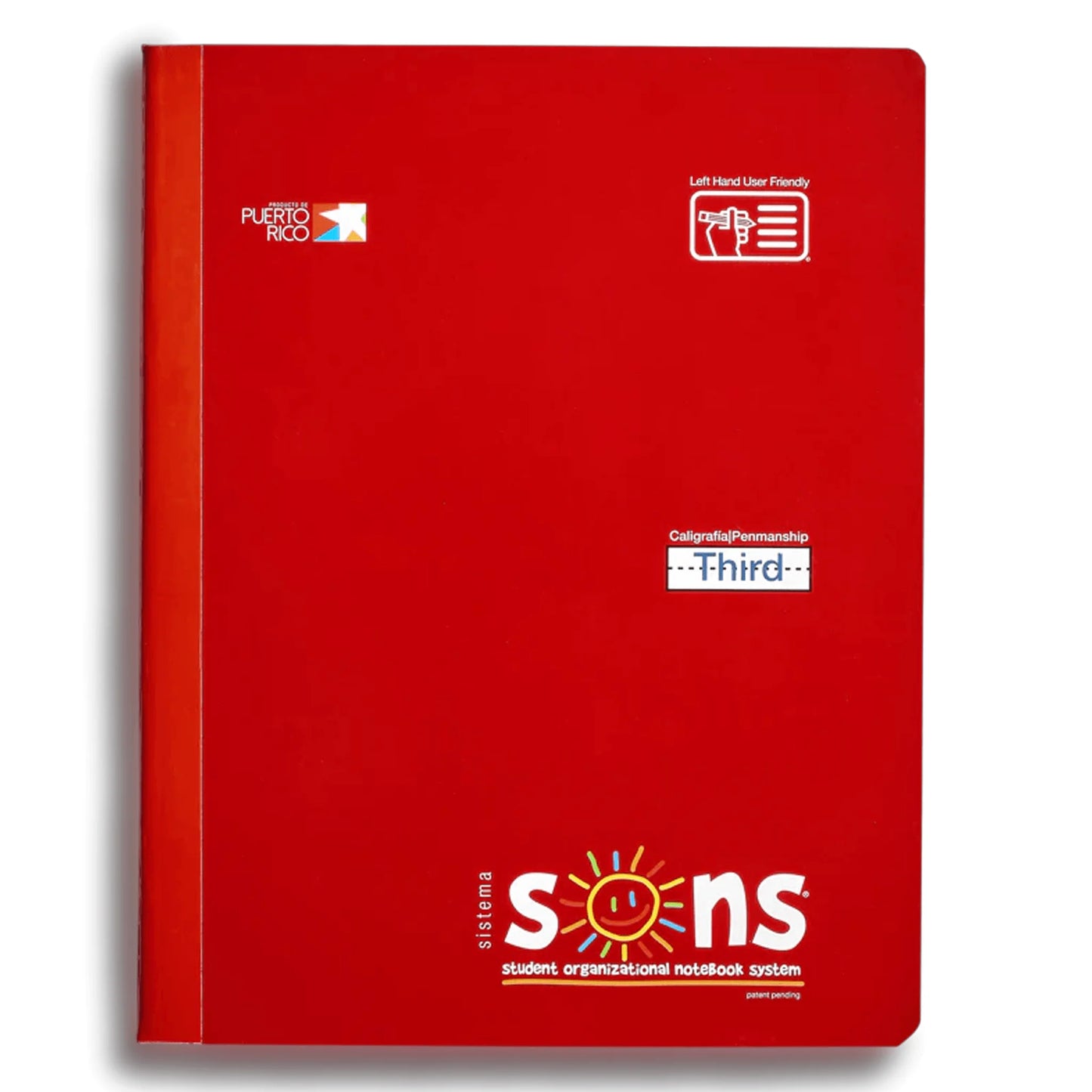 Libreta Sons 3er Grado - Roja